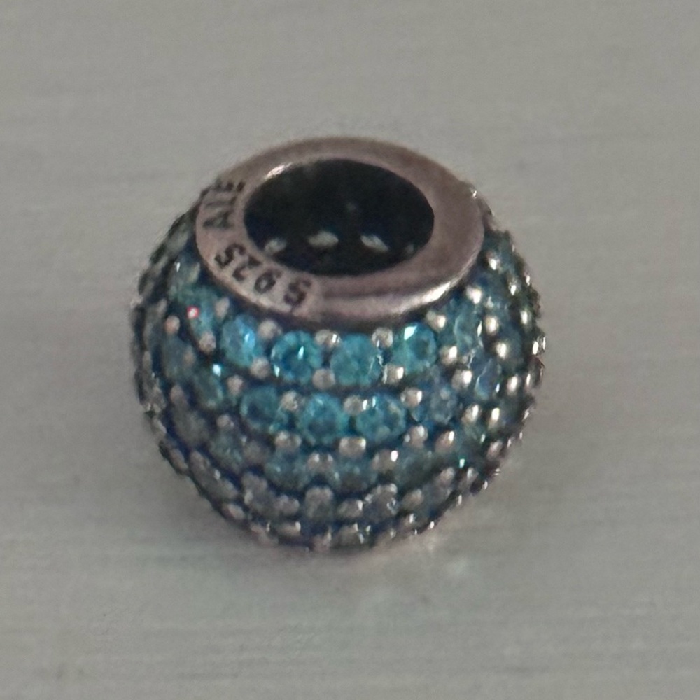 Pandora blue bead